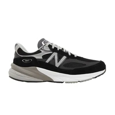 NEW BALANCE 990V6 MADE IN USA 2E WIDE 'BLACK SILVER'