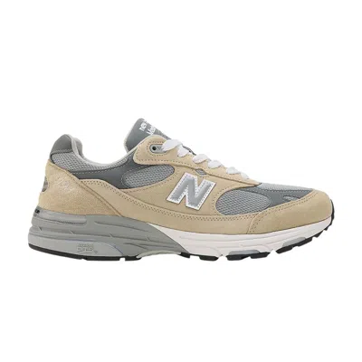 NEW BALANCE NEW BALANCE 993 MADE IN USA 'HERITAGE PACK - INCENSE MEDIUM GREY' | TAN | MEN'S SIZE 10