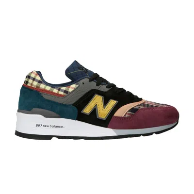NEW BALANCE 997 MADE IN USA 'PLAID PACK - BURGUNDY'