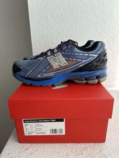 NEW BALANCE BALANCE 1906R ACTION BRONSON MEDUSA AZUL M1906RON SIZE 9 MEN DS