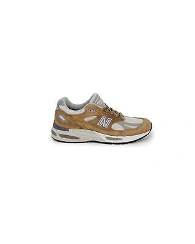 NEW BALANCE BALANCE SPORTY BROWN SNEAKERS WITH LACES -SIZE 42