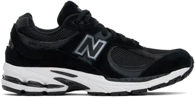 NEW BALANCE BLACK 2002R SNEAKERS