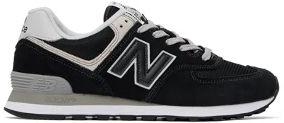 NEW BALANCE BLACK 574 CORE SNEAKERS