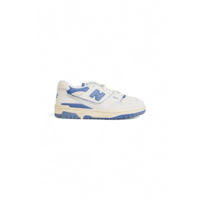 NEW BALANCE BLUE LEATHER SNEAKER