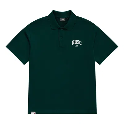 NEW BALANCE New Balance Classic Polo Tee 'Green'