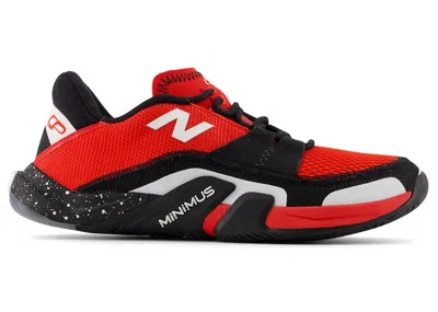 NEW BALANCE CSP MINIMUS TR V2 (WOMEN'S) SNEAKERS IN TRUE RED/WHITE/BLACK
