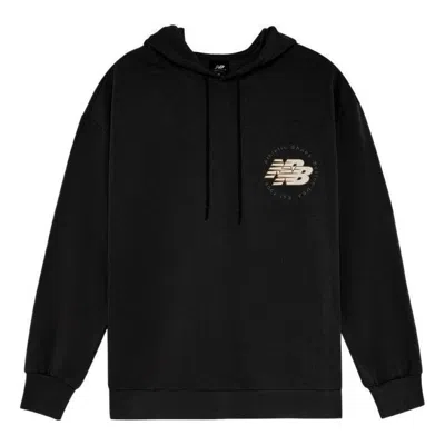 NEW BALANCE New Balance Double Logo Hoodie 'Black'
