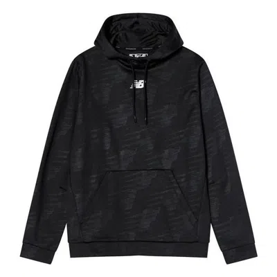NEW BALANCE New Balance Essentials Allover Print Hoodie 'Black'