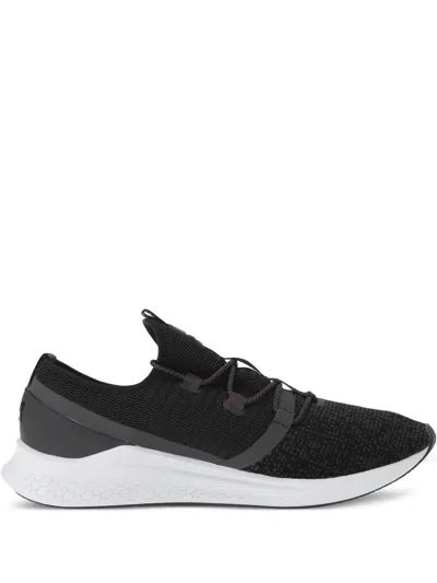 NEW BALANCE FRESH FOAM CRUZ LAZR "BLACK/WHITE" SNEAKERS