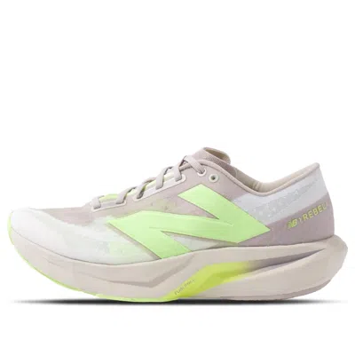 NEW BALANCE New Balance FuelCell Rebel v4 'Moonrock Bleached Lime'