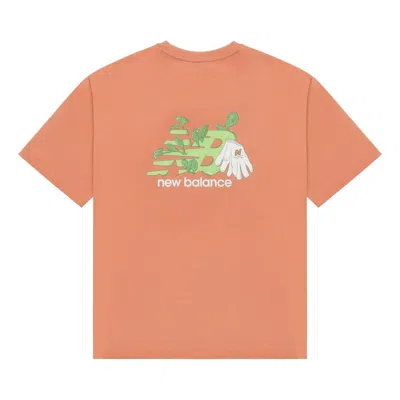 NEW BALANCE New Balance Graphic Logo Casual Tee 'Orange'