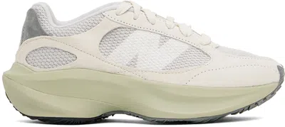 NEW BALANCE GRAY & OFF-WHITE WRPD SNEAKERS