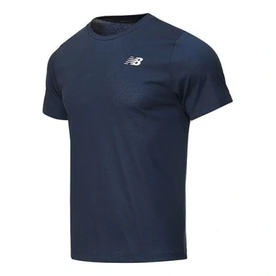 NEW BALANCE New Balance Impact Run Short Sleeve Tee 'Blue'