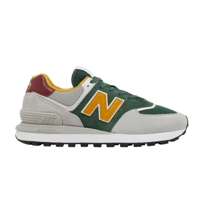 NEW BALANCE JUNYA WATANABE MAN X 574 LEGACY 'FOREST GREEN VARSITY YELLOW'