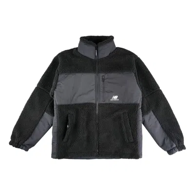 NEW BALANCE New Balance Lifestyle Cotton Warm Jacket 'Black Grey'