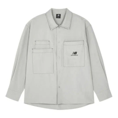 NEW BALANCE New Balance Logo Classic Shirt 'Grey Black'