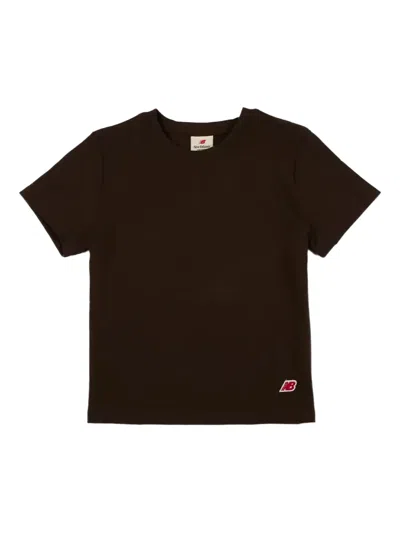 NEW BALANCE LOGO-PATCH T-SHIRT