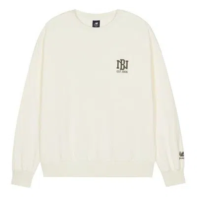 NEW BALANCE New Balance Logo Print Sweatshirt 'White'