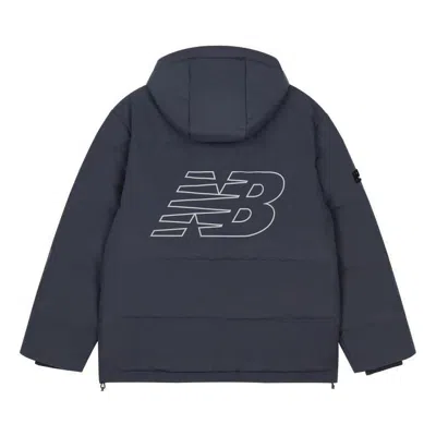 NEW BALANCE New Balance Logo Puffer Jacket 'Navy'
