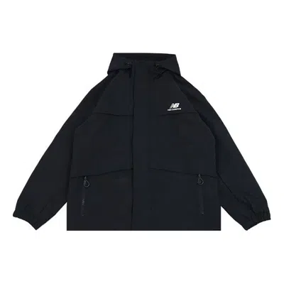 NEW BALANCE New Balance Logo Urban Remix Woven Jacket 'Black'