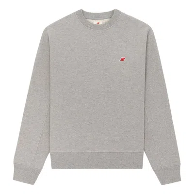 NEW BALANCE New Balance MADE in USA Core Sweatshirt Asia Sizing 'Athletic Grey'