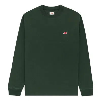 NEW BALANCE New Balance MADE in USA Core Long Sleeve T-shirt 'Midnight Green'