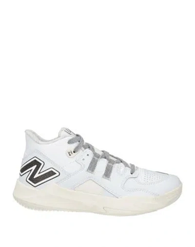 NEW BALANCE NEW BALANCE MAN SNEAKERS WHITE SIZE 9 TEXTILE FIBERS