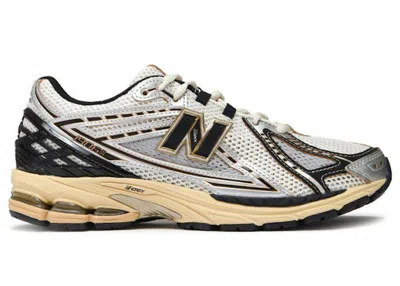 NEW BALANCE MEN'S NEW BALANCE 1906R VINTAGE SNEAKERS IN SEA SALT/METALLIC SILVER/BLACK