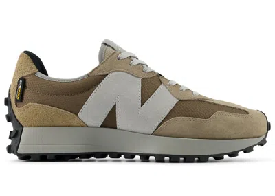 NEW BALANCE MEN'S NEW BALANCE 327 CORDURA SNEAKERS IN BEIGE/BROWN