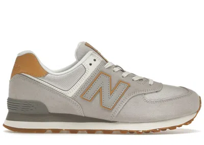 NEW BALANCE MEN'S NEW BALANCE 574 SNEAKERS IN RAIN CLOUD/MAPLE