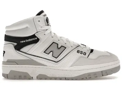 NEW BALANCE MEN'S NEW BALANCE 650R PACK SNEAKERS IN WHITE/BLACK/ANGORA