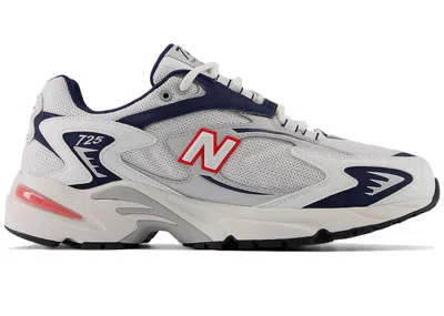 NEW BALANCE MEN'S NEW BALANCE 725V1 SNEAKERS IN WHITE/NB NAVY BLUE/TRUE RED