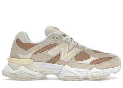 NEW BALANCE MEN'S NEW BALANCE 9060 SNEAKERS IN BROWN IVORY/WHITE