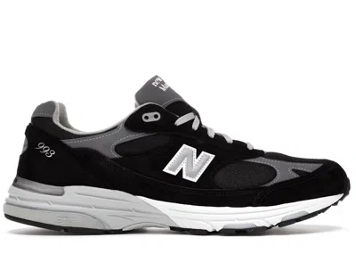 NEW BALANCE MEN'S NEW BALANCE 993 MIUSA SNEAKERS IN BLACK/GREY