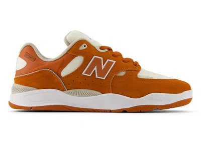 NEW BALANCE MEN'S NEW BALANCE NUMERIC 1010 TIAGO LEMOS SNEAKERS IN RUST OXIDE/SEA SALT