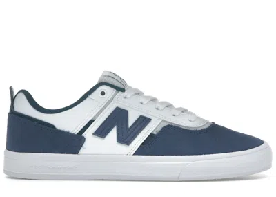 NEW BALANCE MEN'S NEW BALANCE NUMERIC 306 JAMIE FOY SNEAKERS IN VINTAGE INDIGO/WHITE