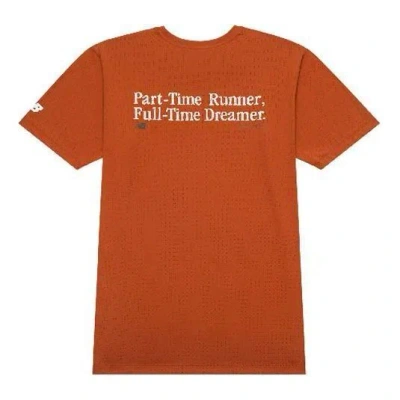 NEW BALANCE New Balance NB Icon T-shirt 'Dark Orange'