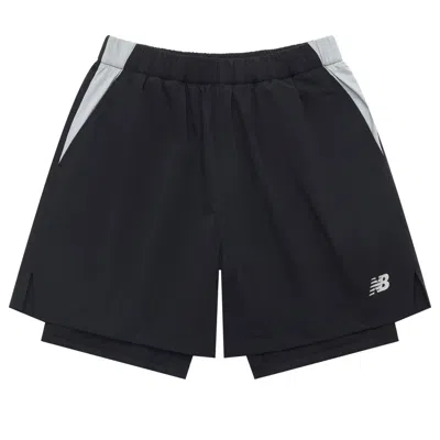 NEW BALANCE New Balance NB Logo 2 In 1 Short 'Black'