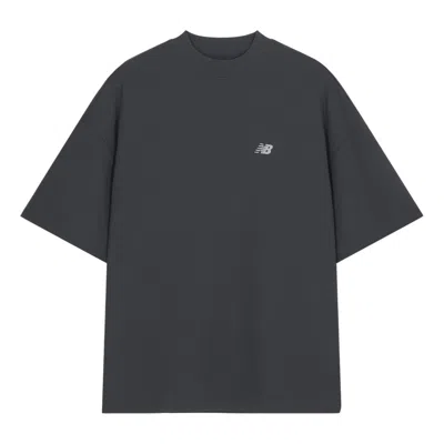 NEW BALANCE New Balance NB Logo Cotton T-shirt 'Grey'