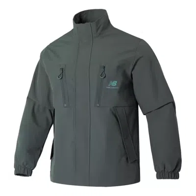 NEW BALANCE New Balance NBX Homehub Stand Collar Jacket Asia Sizing 'Dark Grey'