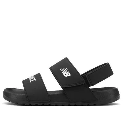 NEW BALANCE (PS) New Balance Nclay Series Velcro Minimalistic Casual Soft Sole Black Sandals 'Black White'