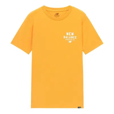 NEW BALANCE New Balance Round Neck Sports Tee 'Yellow'