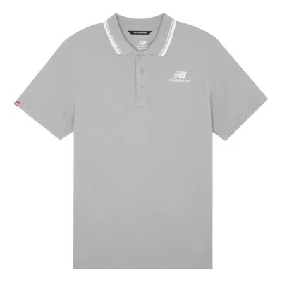 NEW BALANCE New Balance Short Sleeve Polo Shirt 'Grey'