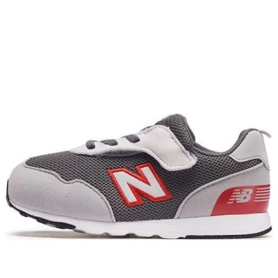 NEW BALANCE (TD) New Balance 515 Hook & Loop Shoes 'Grey Red'