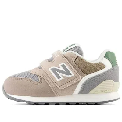 NEW BALANCE (TD) New Balance 996 Hook and Loop 'Brown Grey'