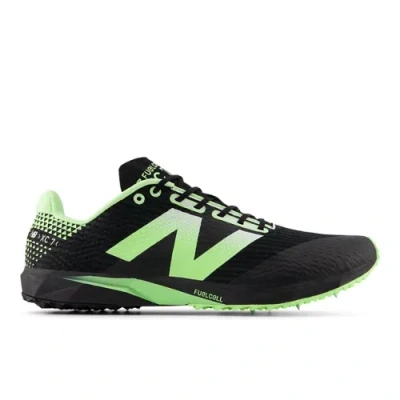 NEW BALANCE UNISEX FUELCELL XC7 V5 IN SCHWARZ/GRÜN/WEISS, MESH, GRÖSSE 39.5