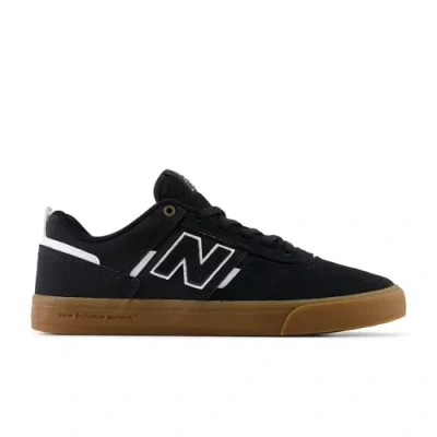 NEW BALANCE MEN'S NB NUMERIC JAMIE FOY 306 IN BLACK/WHITE SUEDE/MESH, SIZE 10.5