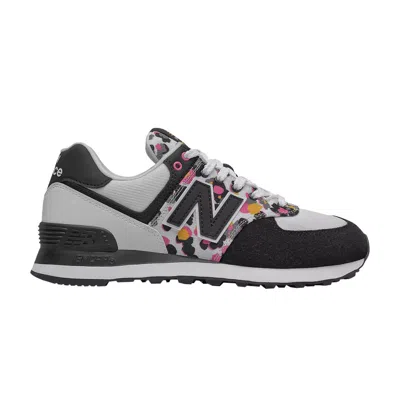 NEW BALANCE WMNS 574 'CAMO - WHITE BLACK'