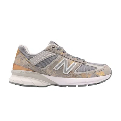 NEW BALANCE WMNS 990V5 MADE IN USA 'MOONBEAM SILVER'