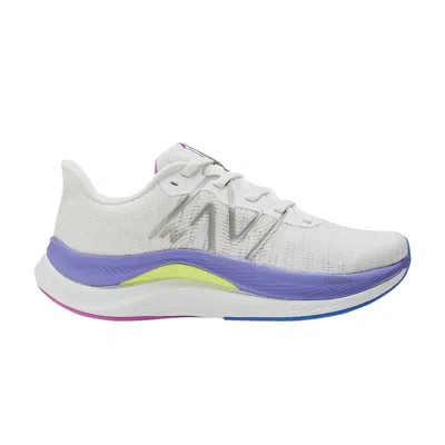 NEW BALANCE WMNS FUELCELL PROPEL V4 WIDE 'WHITE ELECTRIC INDIGO'